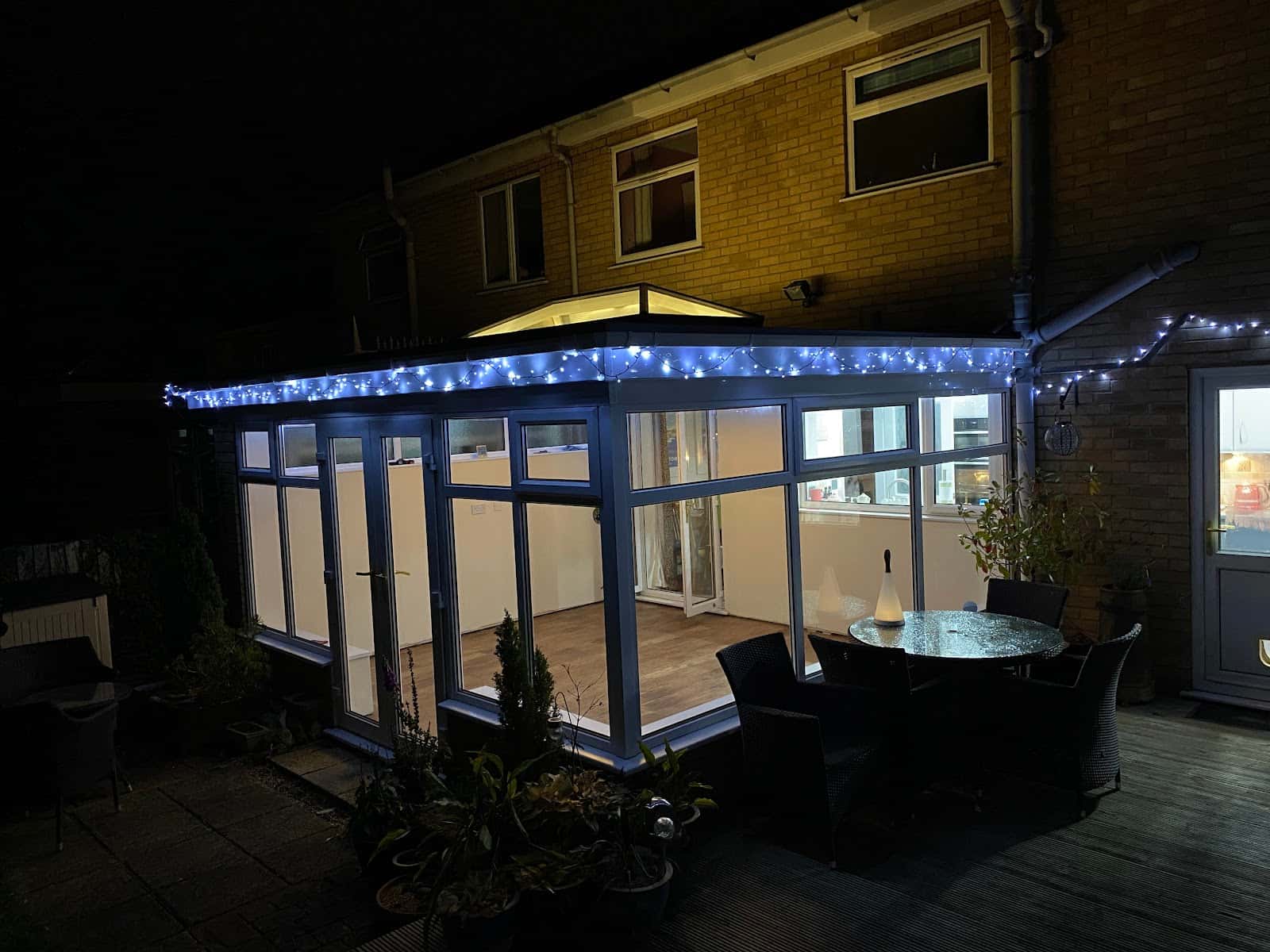 Conservatory with a new warm roof by WeatherTech Roofing