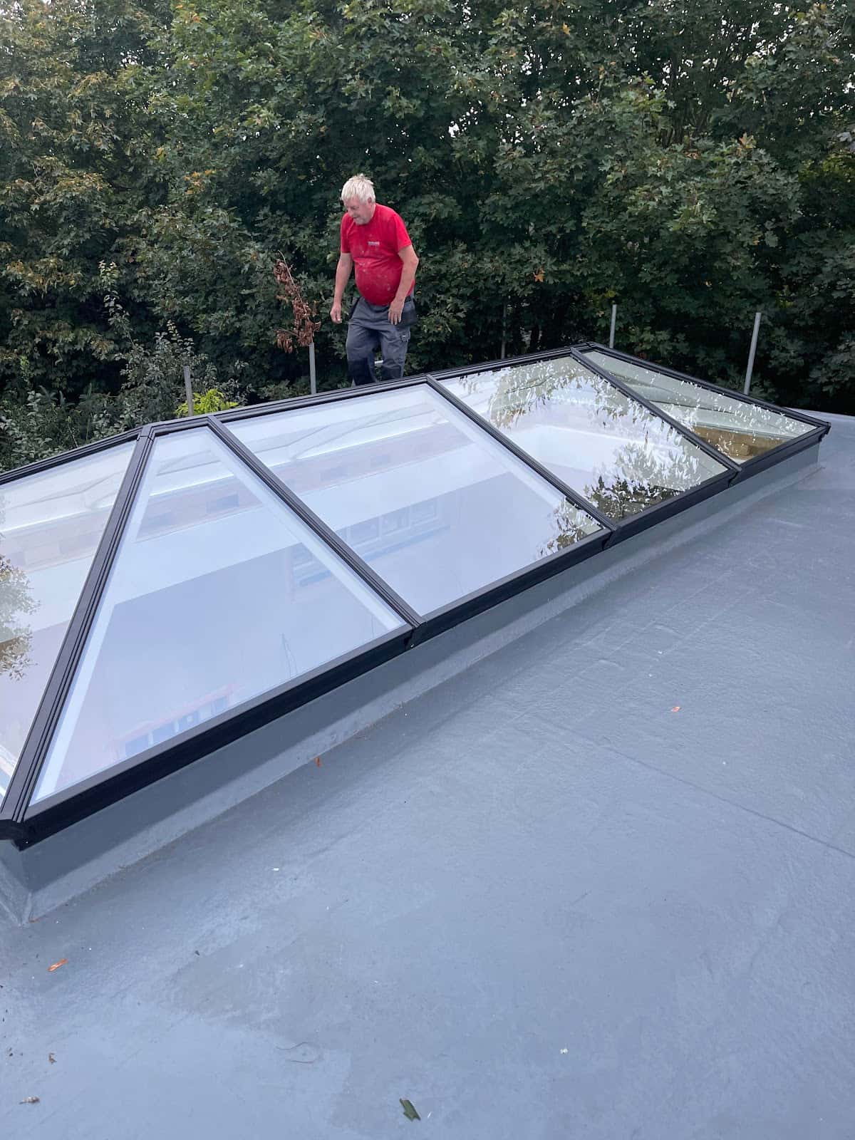 Roof lantern by WeatherTech Roofing