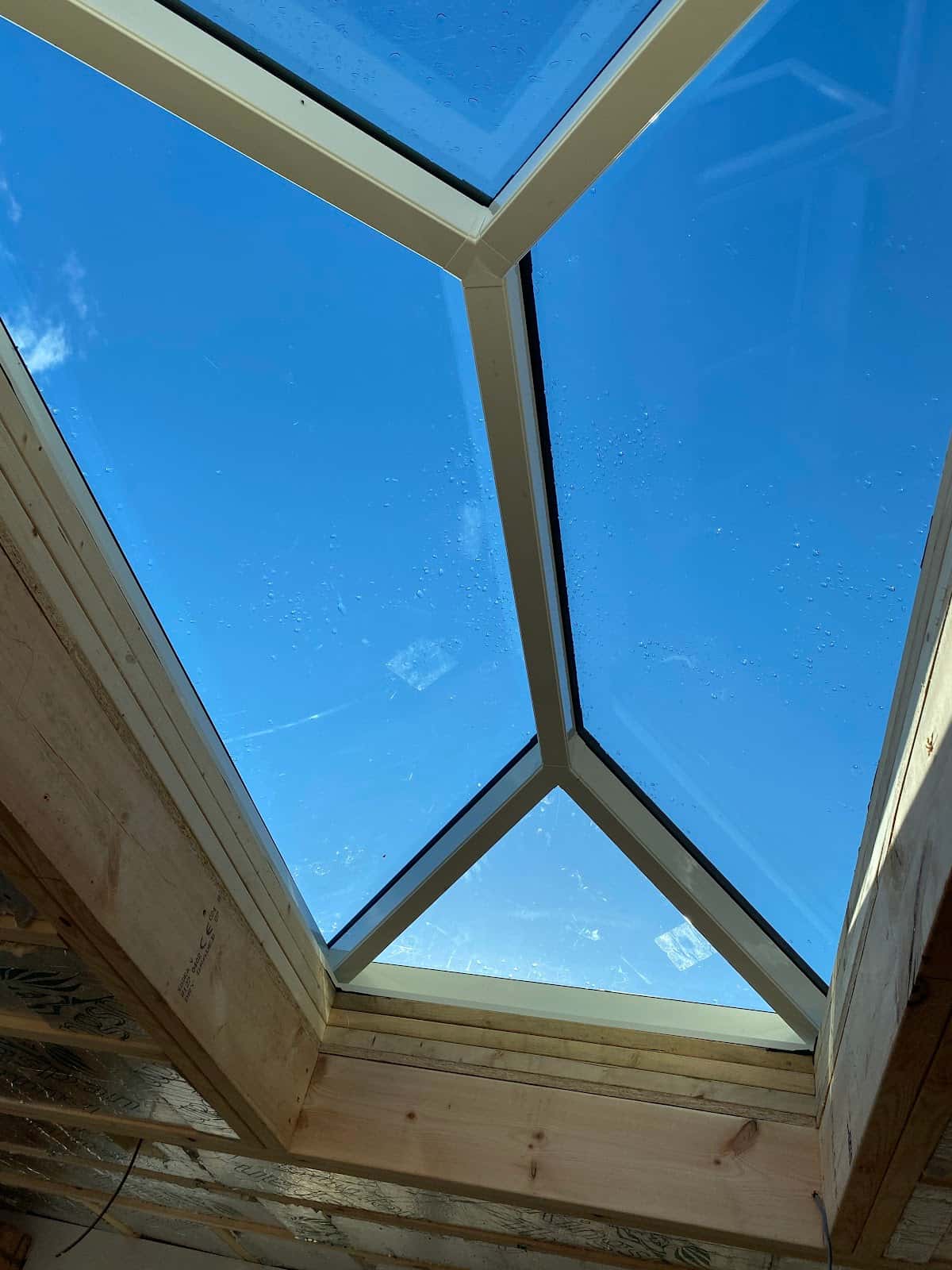 Roof lantern fitted by WeatherTech Roofing
